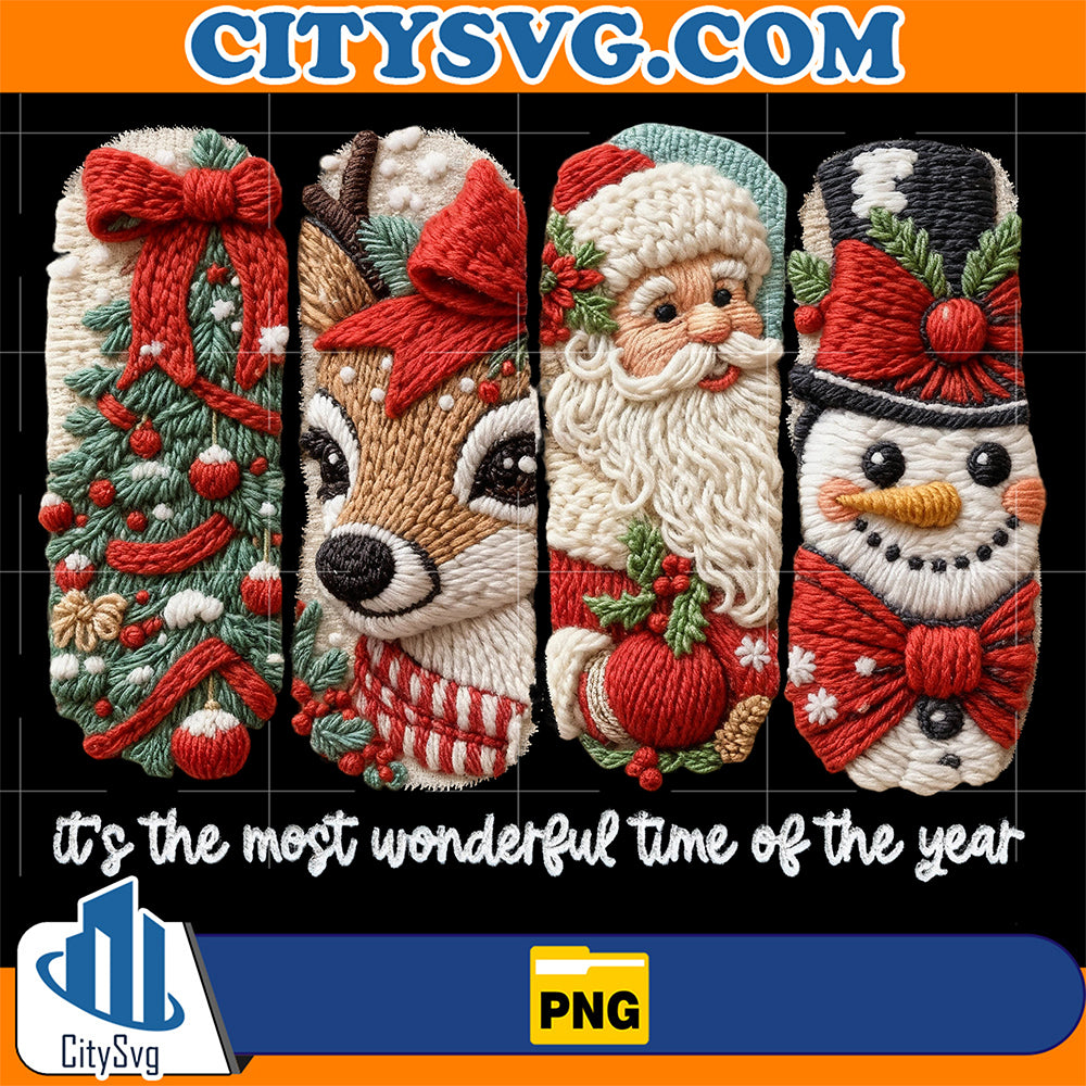 Faux-Yarn-Merry-Christmas-Png-Yarn-Christmas-Tree-Png