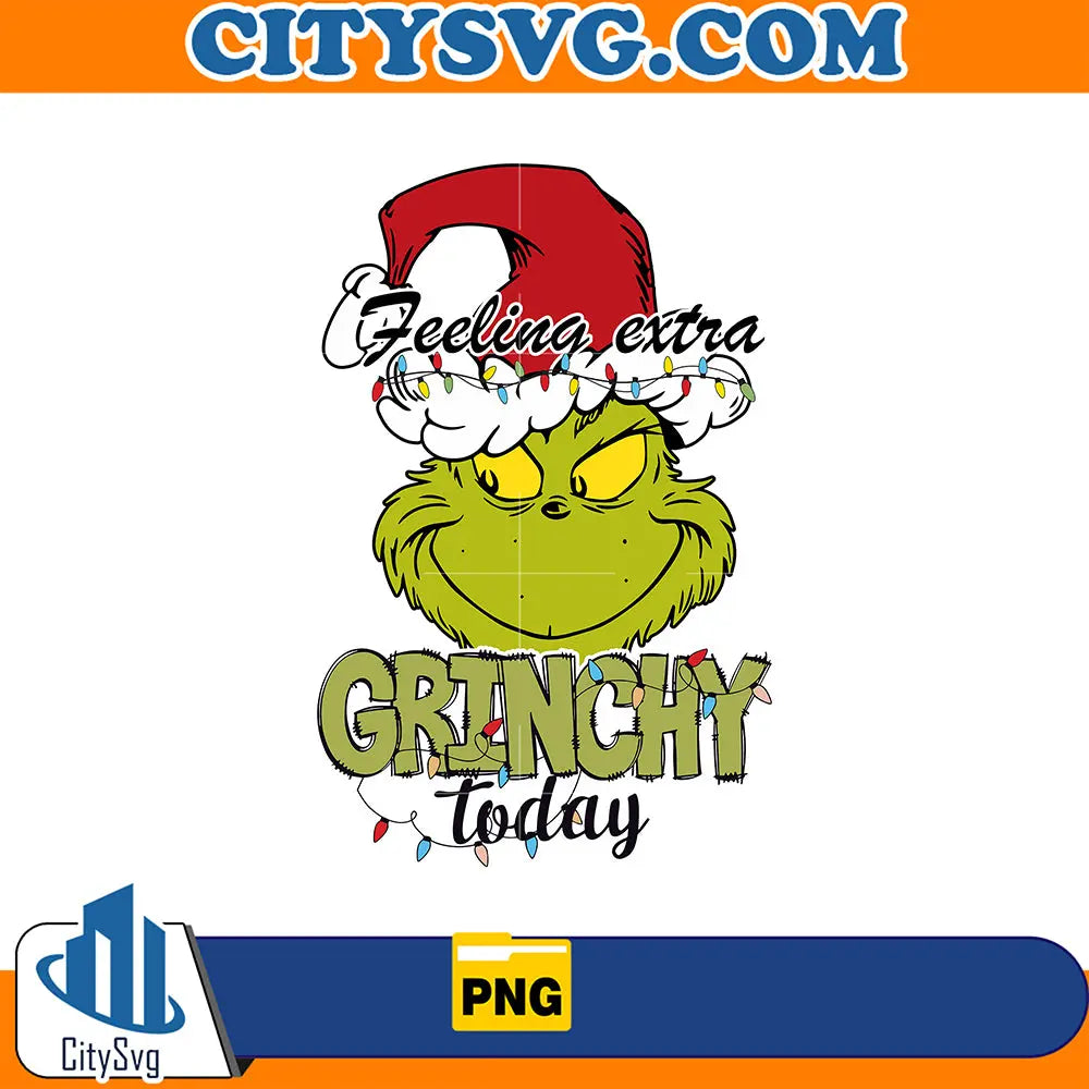 FeelingExtraGrinchyTodayLightsPng