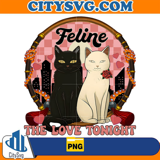 FelineCatloveTheLoveTonightValentinePng