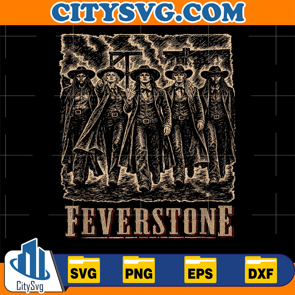 Feverstone-Western-Cowgirl-Svg