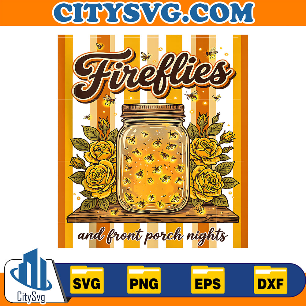 Fireflies-And-Front-Porch-Nights-Vintage-Floral-Svg