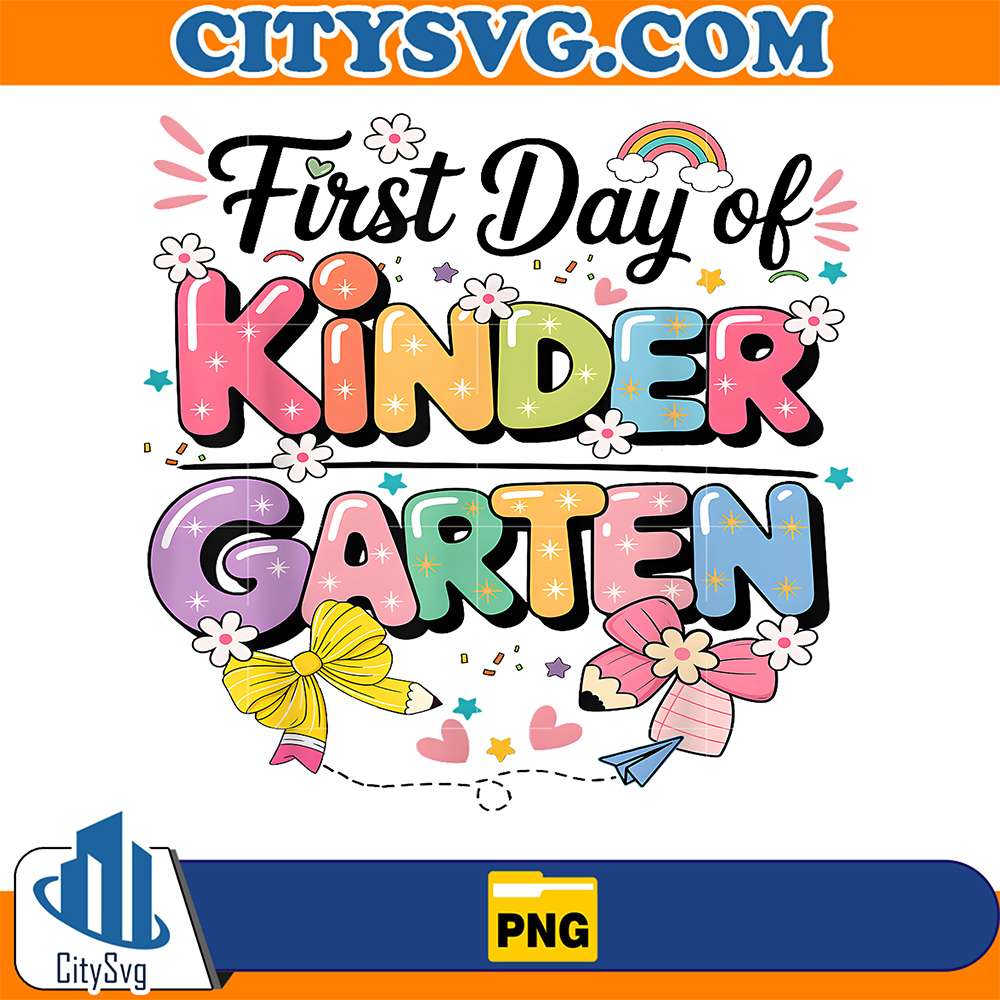 First-Day-Of-Kindergarten-Png