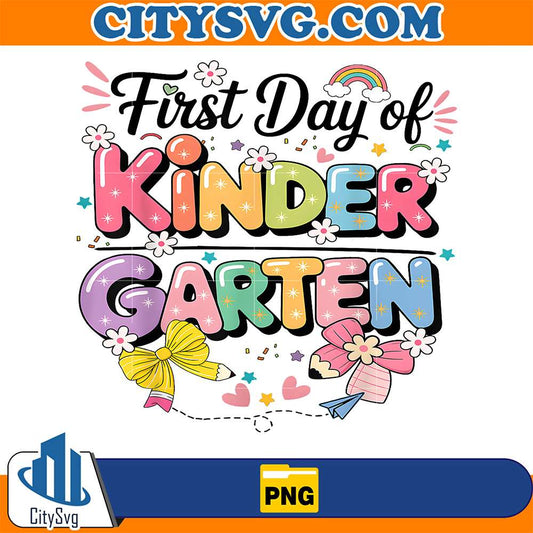 First-Day-Of-Kindergarten-Png