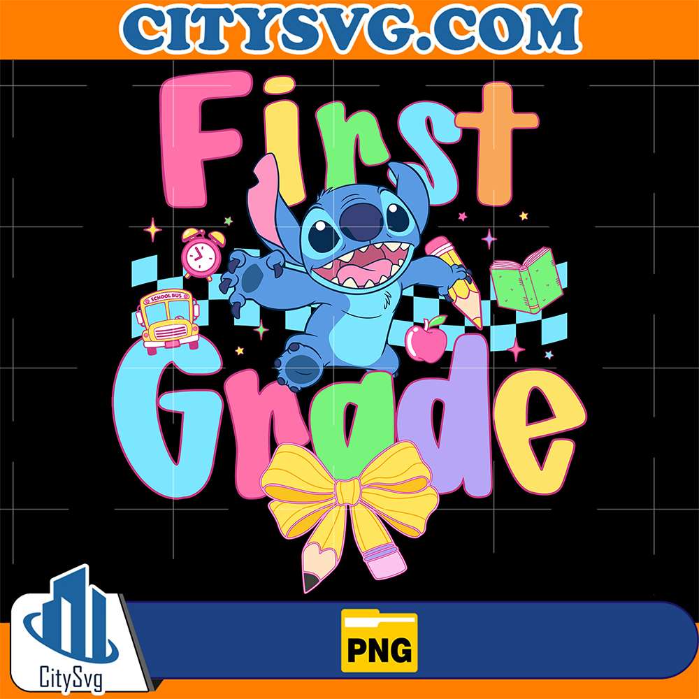 First-Grade-Stitch-Back-To-School-Png