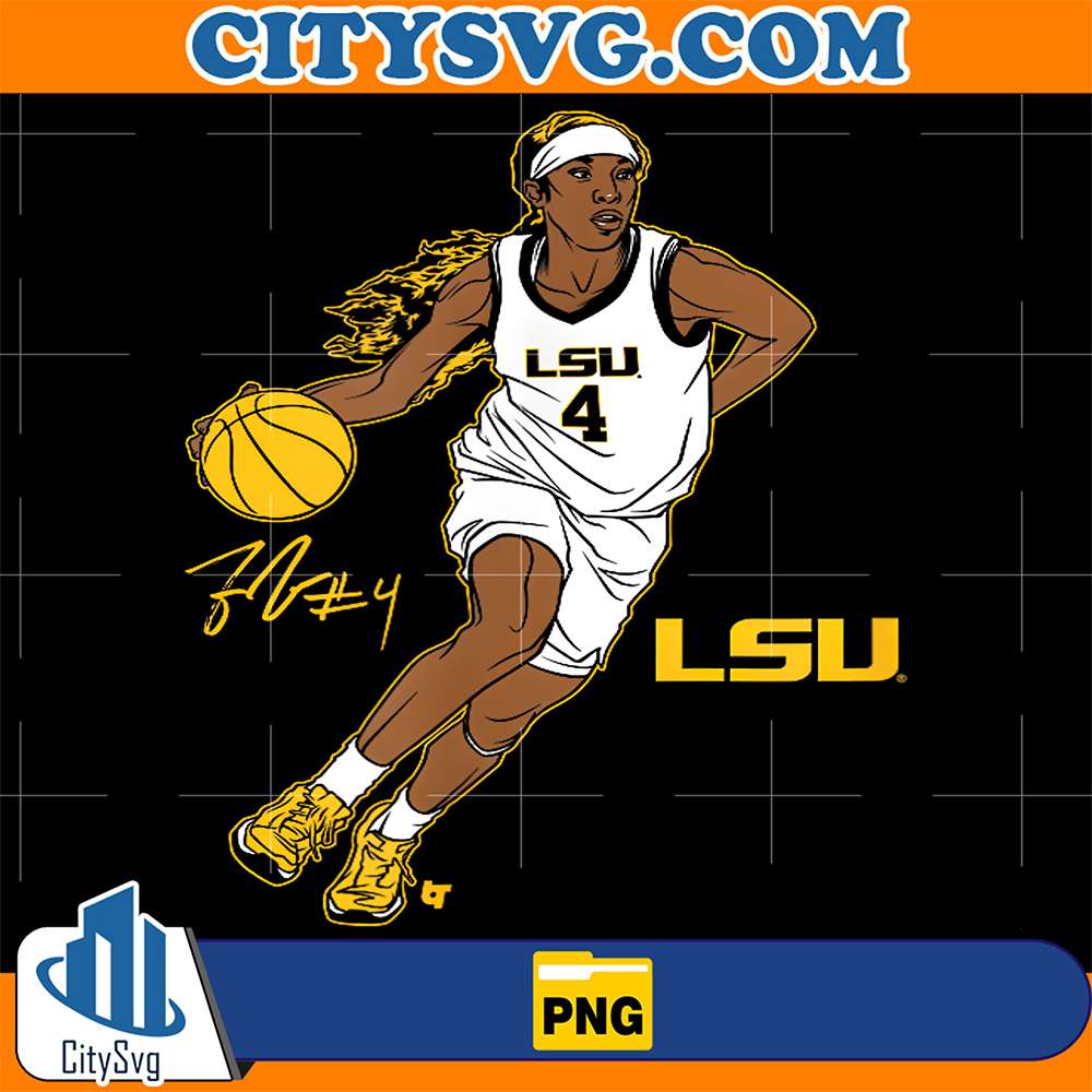 Flau-jae-Johnson-Superstar-Pose-LSU-Women-s-Basketball-Png