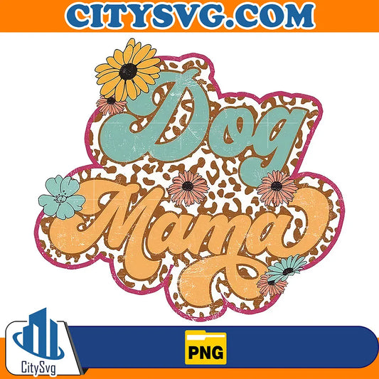 FloralDogMamaPng