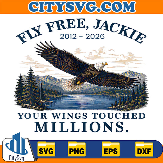 Fly-Free-Jackie-The-Big-Bear-Eagle-Memorial-2026-Svg