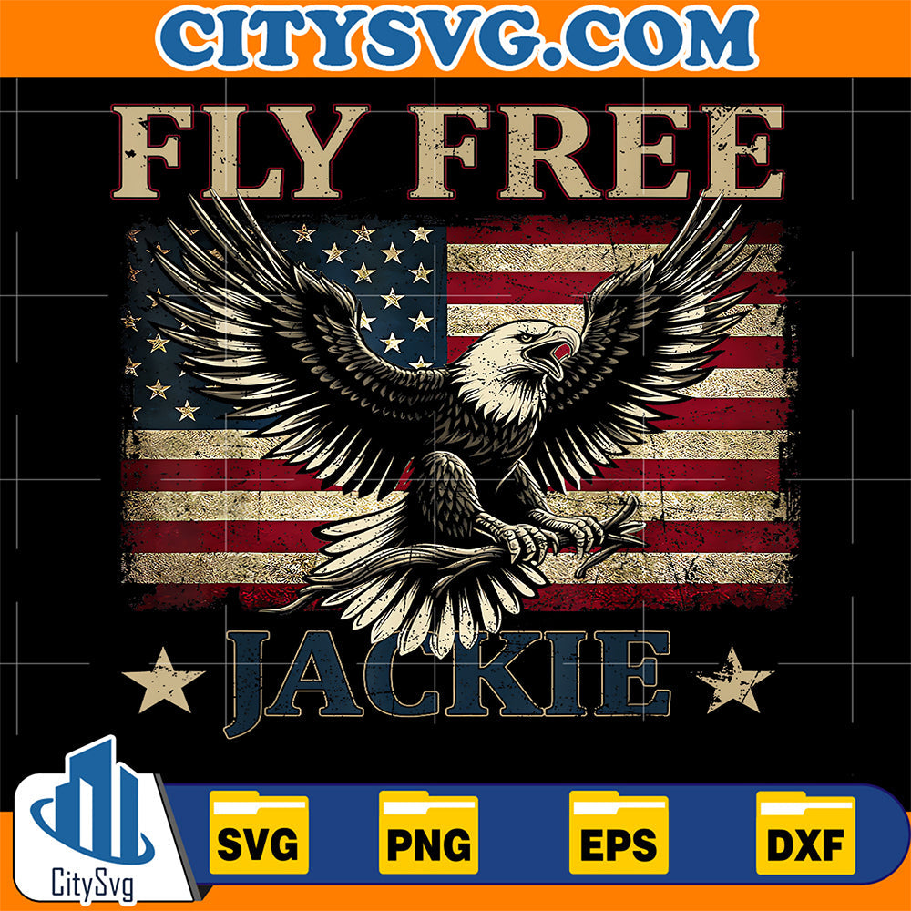 Fly-High-Jackie-Eagle-Flag-Svg