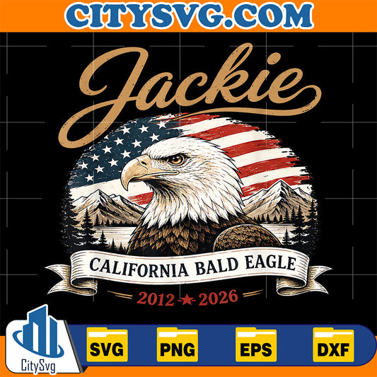 Fly-High-Jackie-Eagle-Jackie-Bald-Eagle-Forever-Our-Queen-Svg