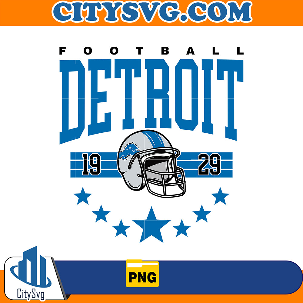 FootballDetroitLions1929Png