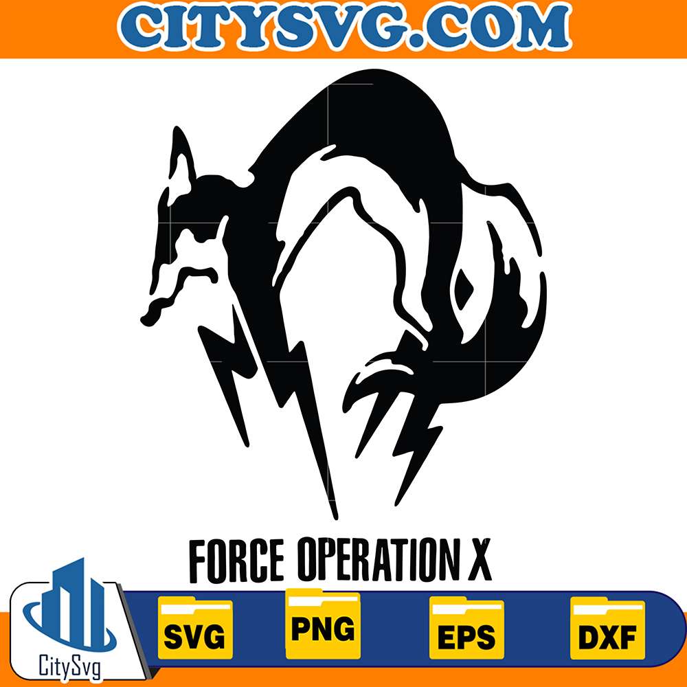Force Operation X Svg – CITYSVG
