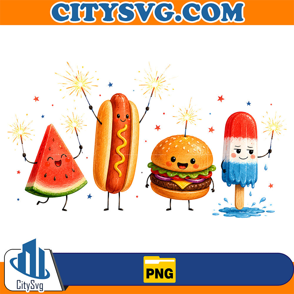 Fourth-Of-July-Png-Patriotic-Cute-Food-Fireworks-Kids-Png-1