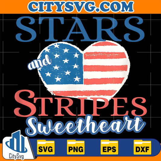 Fourth-Of-July-Starsand-Stripes-Sweetheart-America-Love-Svg