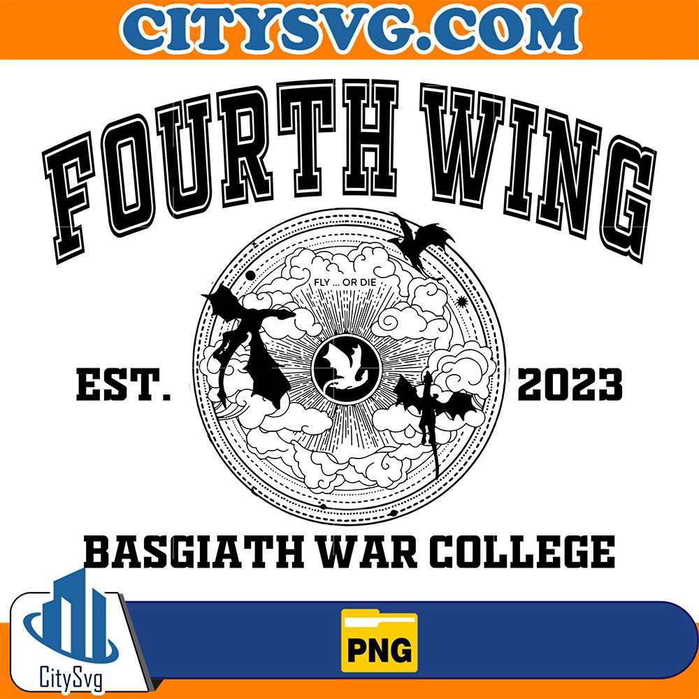 Fourth-Wing-Est-2023-Basgiath-War-College-Png