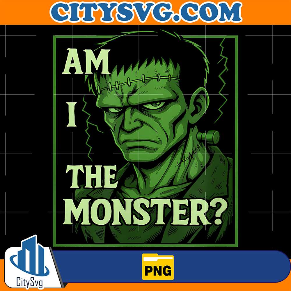Frankenstein-s-Am-I-The-Monster-Classic-Horror-Png