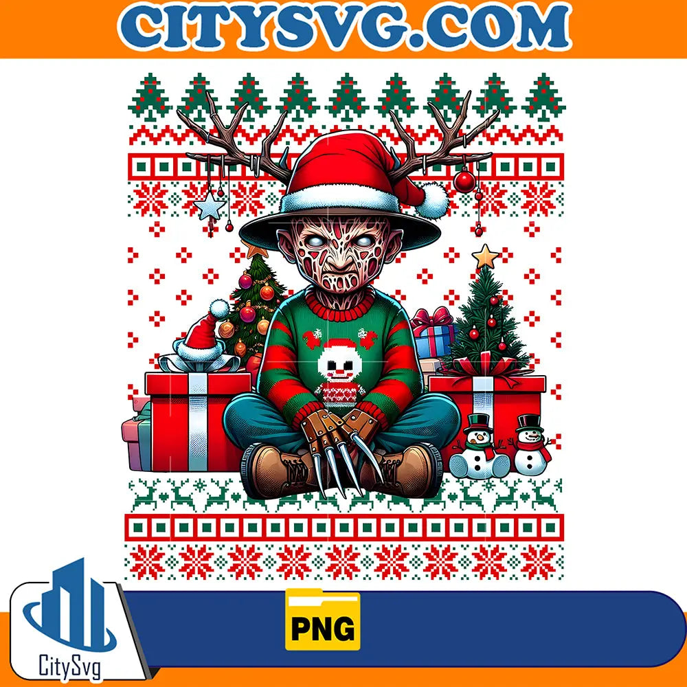 FreddyKruegerChristmasPng