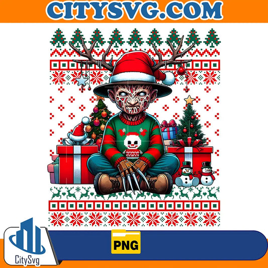 FreddyKruegerChristmasPng