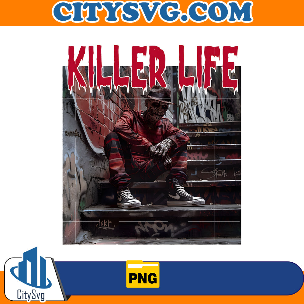 Freddy Krueger Killer Life png