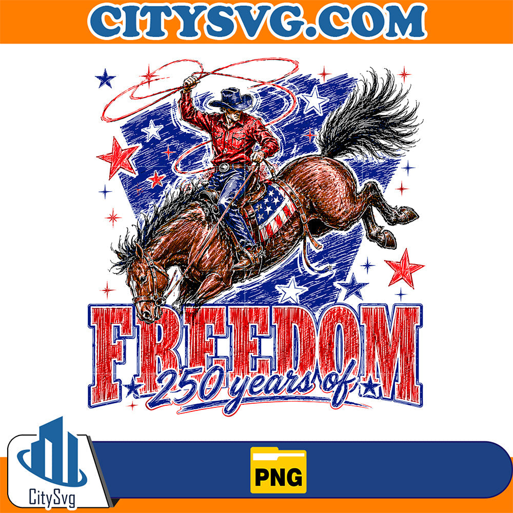 Freedom-250-Years-Png-Western-Cowboy-Png-1