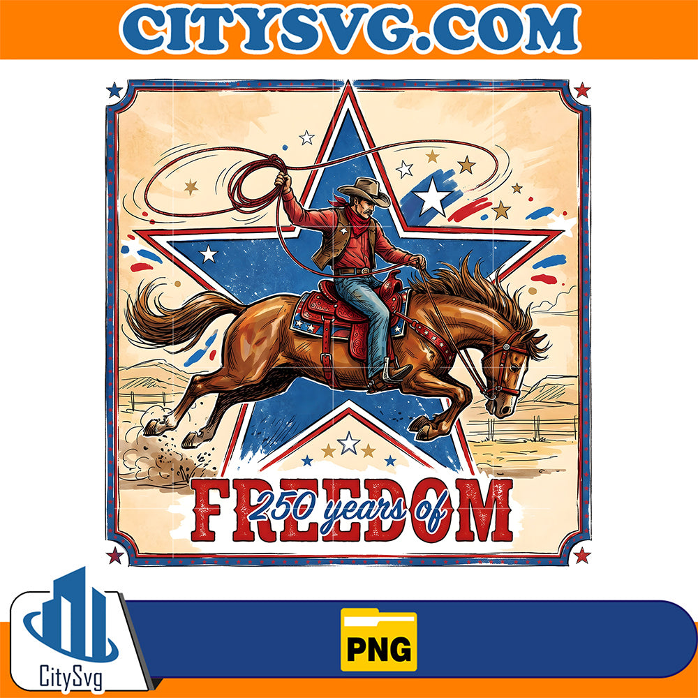 Freedom-250-Years-Png-Western-Cowgirl-Png-1