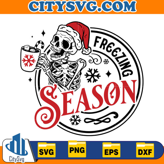 Freezing season Svg CitySvg