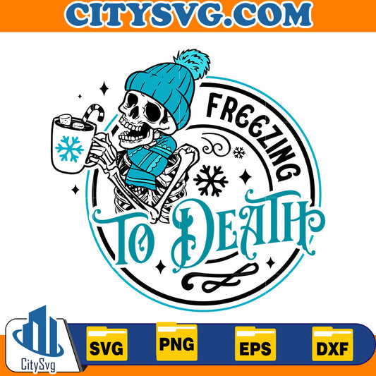 Freezing To Death Svg CitySvg