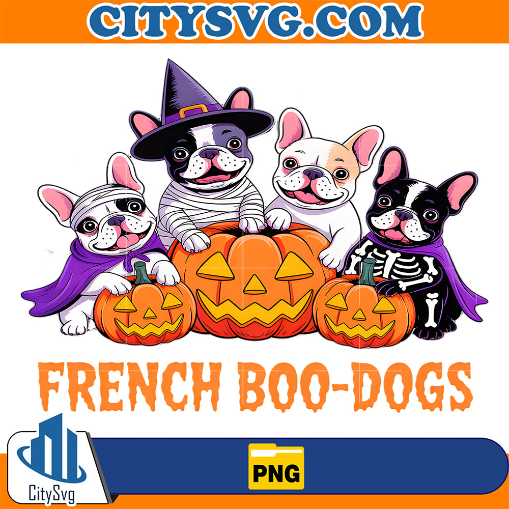 French-Boo-Dogs-Funny-Cute-Dog-Halloween-Png