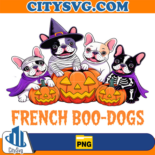 French-Boo-Dogs-Funny-Cute-Dog-Halloween-Png