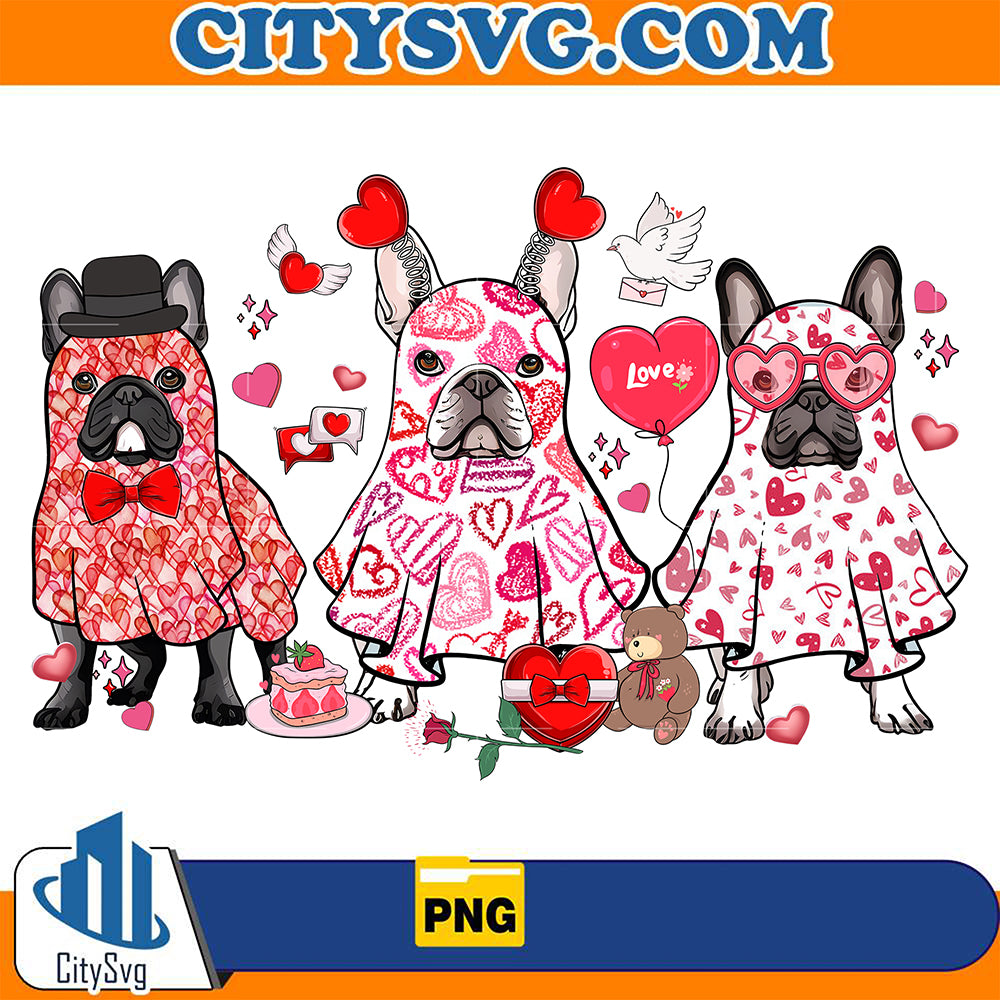 FrenchBulldogValentinePng