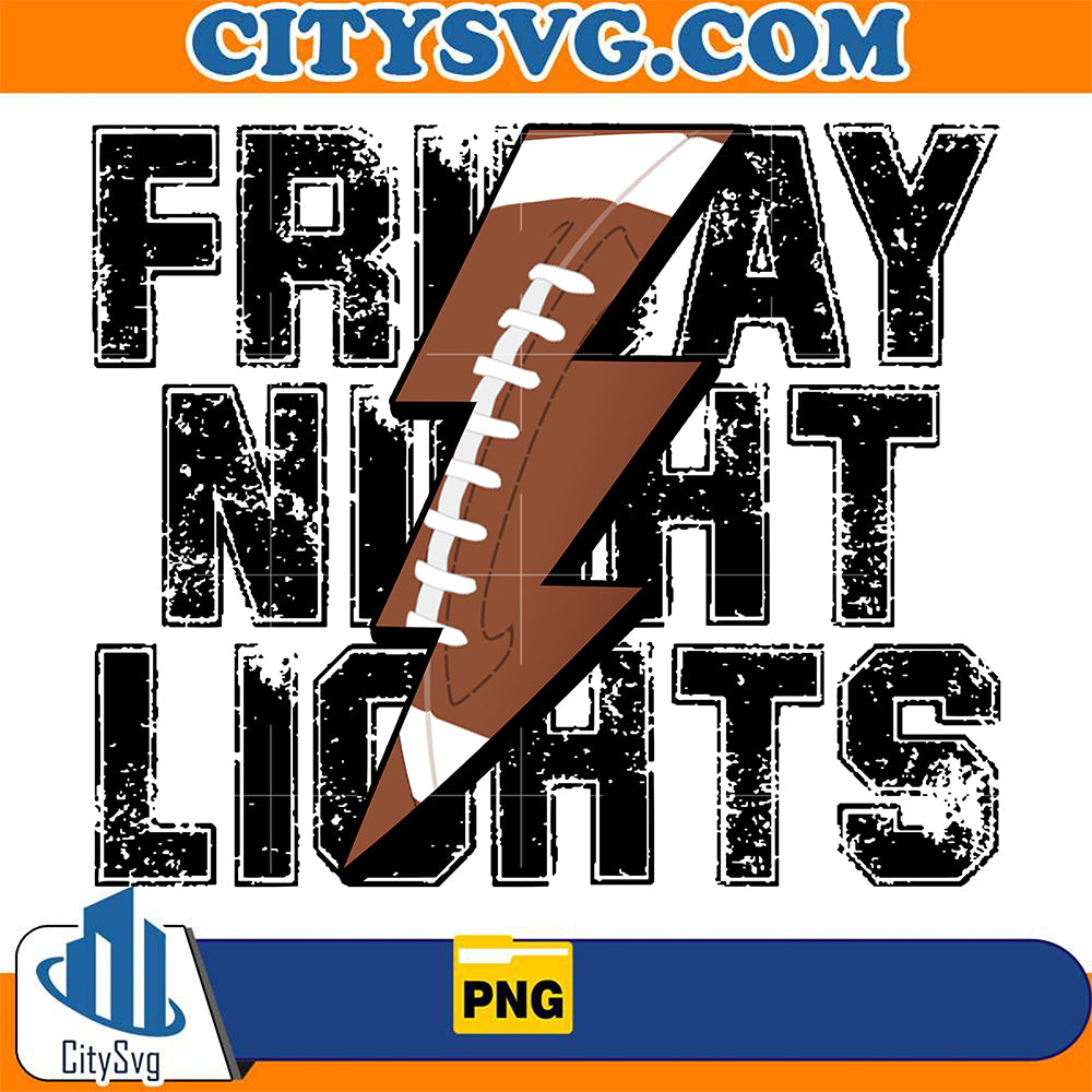 FridayNightLightsFootballPng