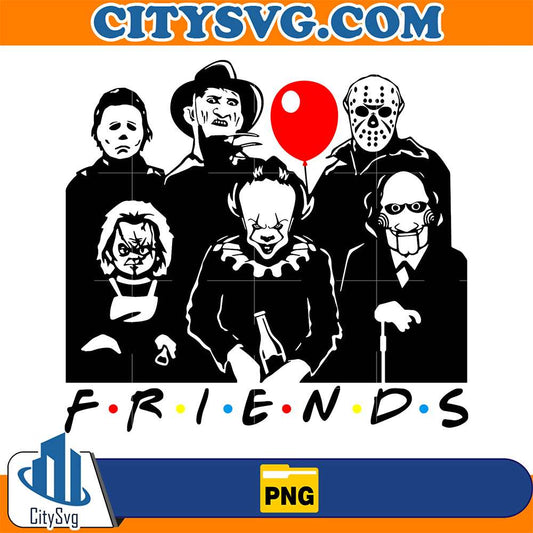 Friends-Balloon-Horror-Character-Halloween-Png
