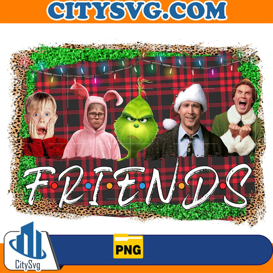 FriendsChristmasMovieCharactesPng_4