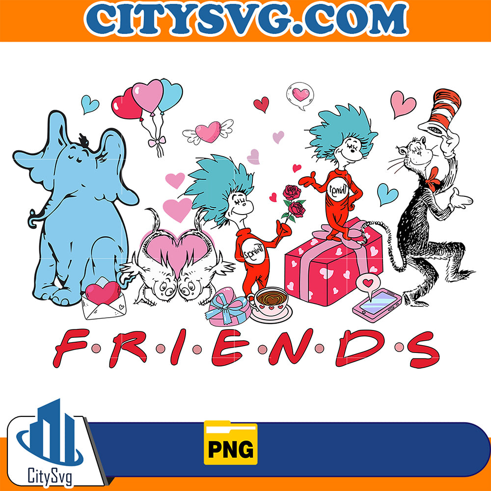 FriendsDrSeussValentinePng