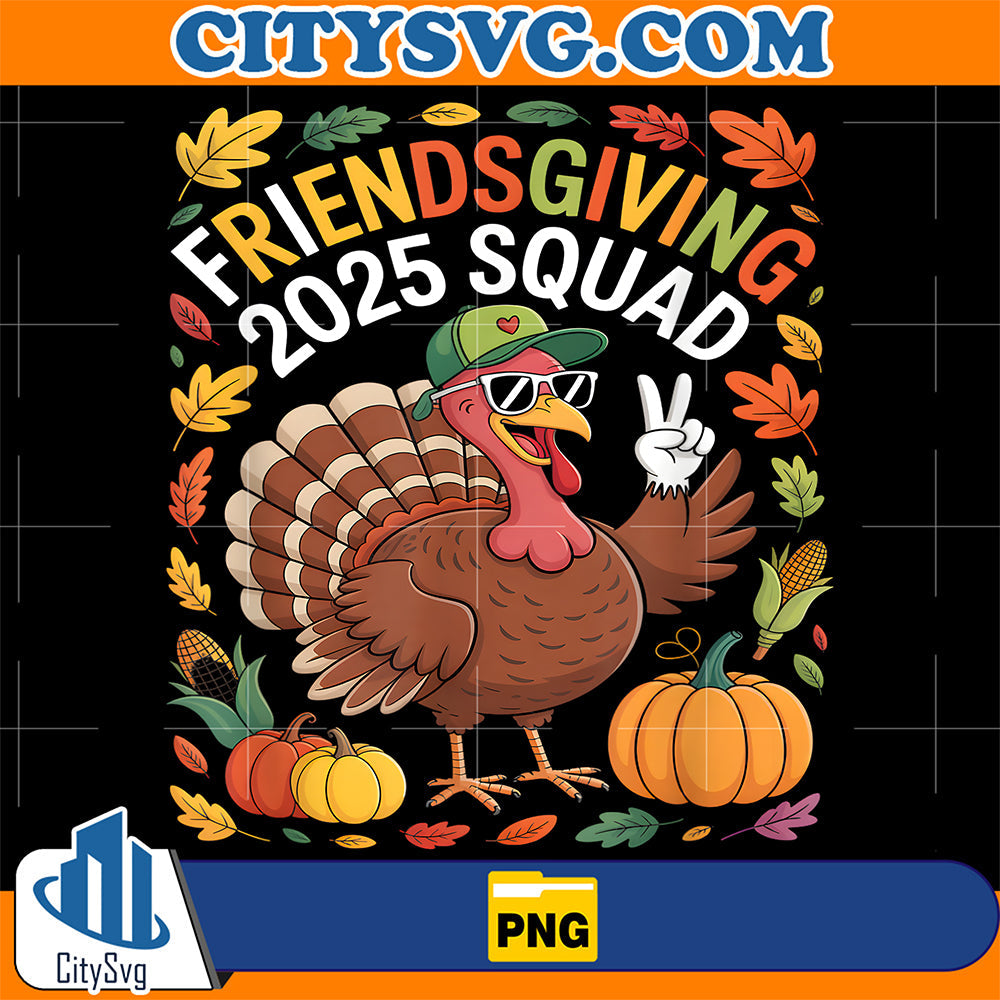 Friendsgiving-Squad-2025-Turkey-Thanksgiving-Png
