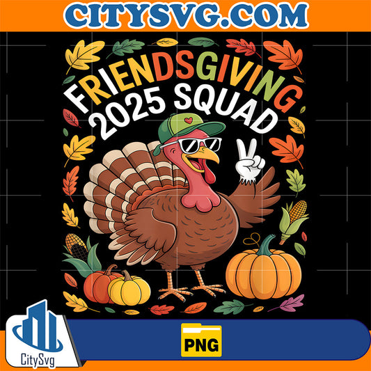 Friendsgiving-Squad-2025-Turkey-Thanksgiving-Png