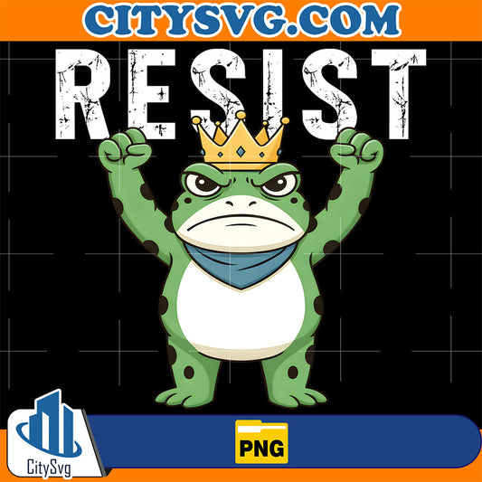 Frog-Resist-Portland-Frog-Protest-Portland-Frog-Activist-Png-1