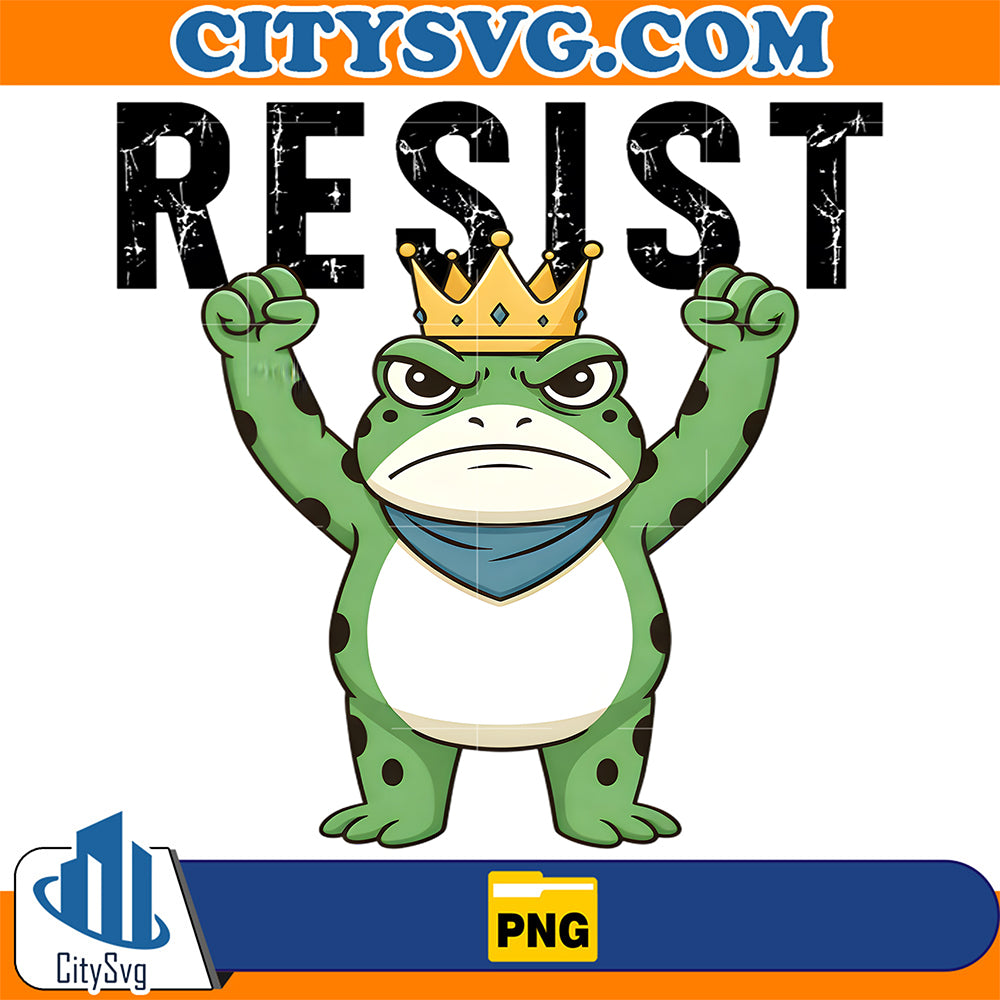 Frog-Resist-Portland-Frog-Protest-Portland-Frog-Activist-Png-2