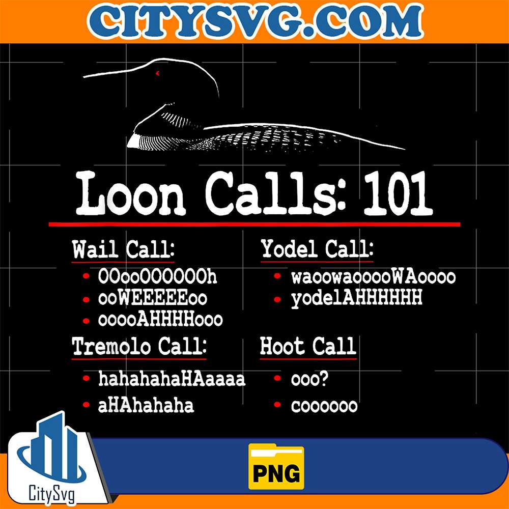 Funny-Loon-Calls-Common-Loon-Loon-Calls-101-Png