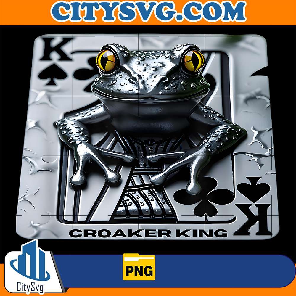 Funny-Poker-Frog-Toad-Texas-Hold-em-King-Of-Spade-Png