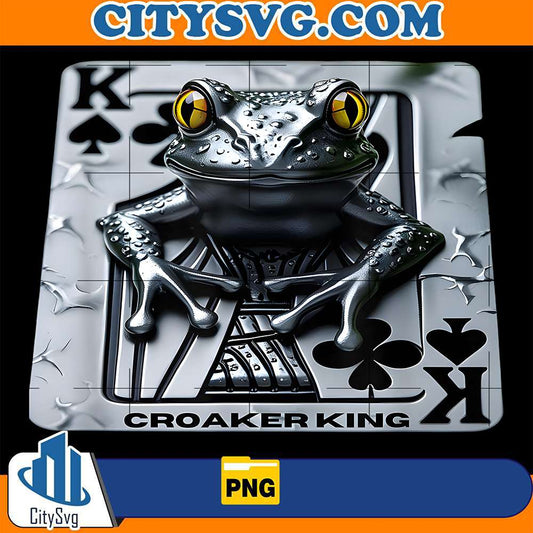Funny-Poker-Frog-Toad-Texas-Hold-em-King-Of-Spade-Png