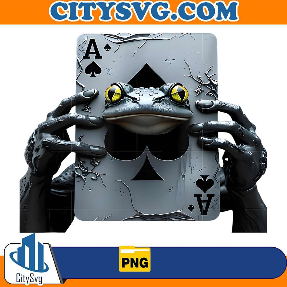 Funny-Poker-Frog-Toad-Texas-Hold-em-Png