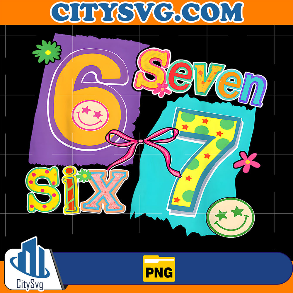 Funny-Six-Seven-67-Meme-67-Design-Png