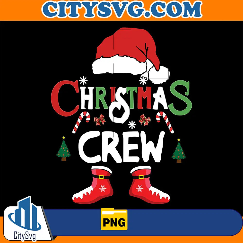 FunnyChristmasCrewXmasSquadSantaFamilyPng