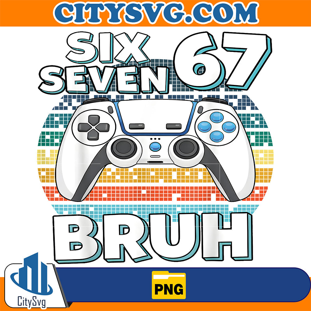 Gaming-Six-Seven-67-Bruh-Gamer-Png