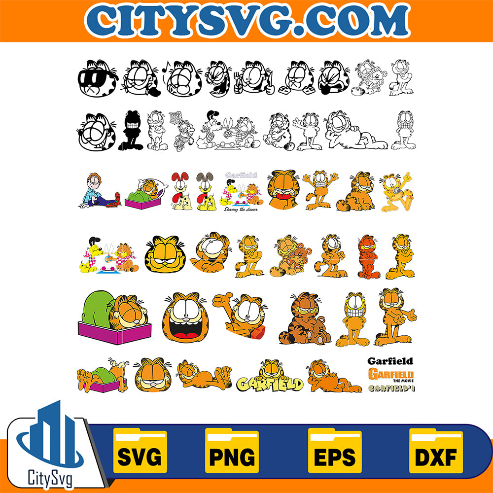 Garfield-Bundle-Svg