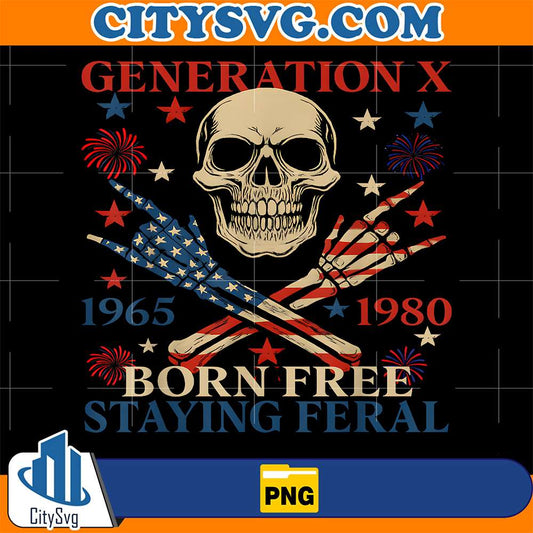 Gen-X-1965-1980-Born-Free-Staying-Feral-Skull-4th-Of-July-Png