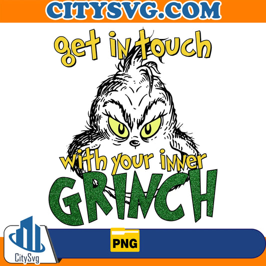 GetInToughtWithYourInnerGrinchPng
