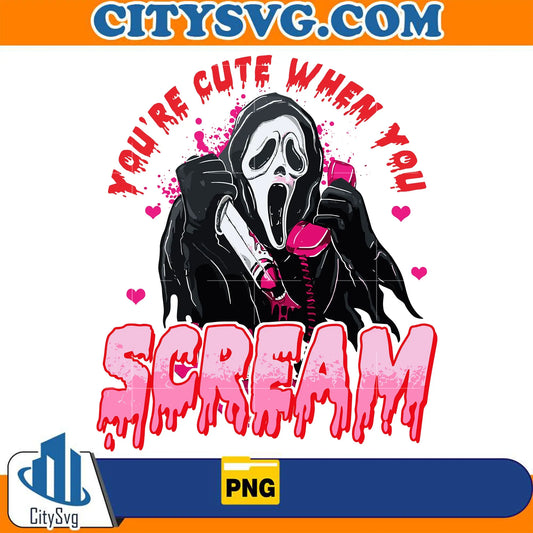 GhostFaceYou_reCuteWhenYouScreamValentinePng