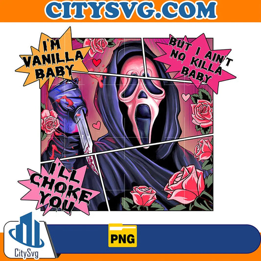 GhostfaceComicHorrorValentinePng_2