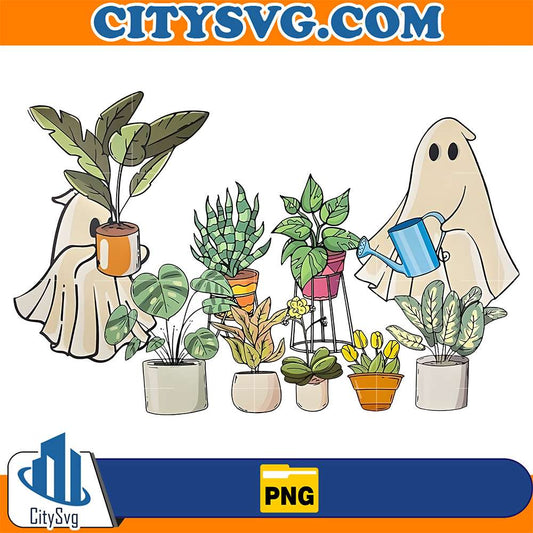 Ghosts-With-Plants-Png